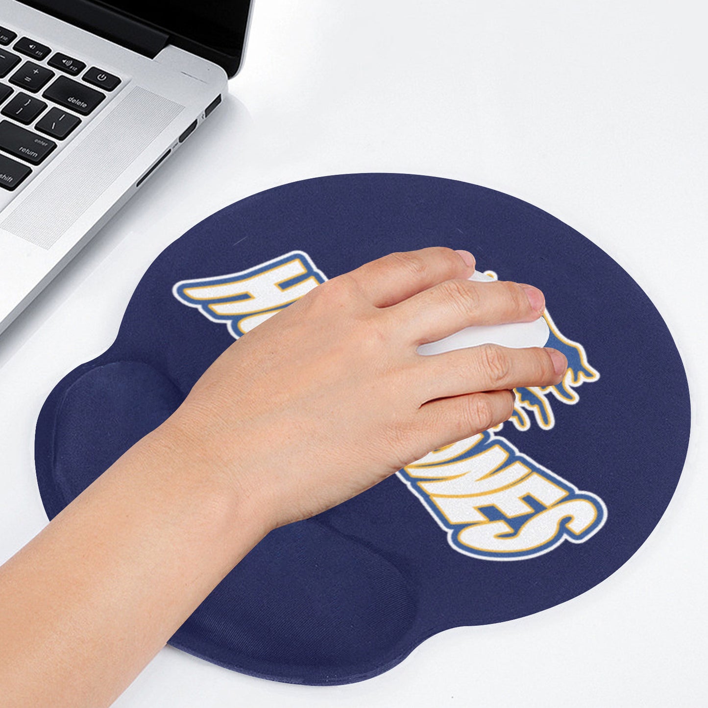 Mouse Pad with Wrist Rest Support