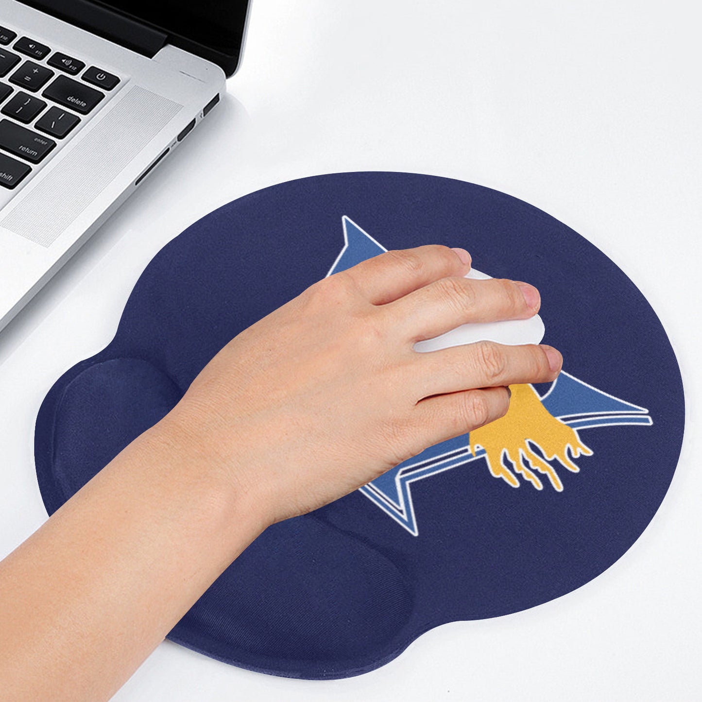 Mouse Pad with Wrist Rest Support