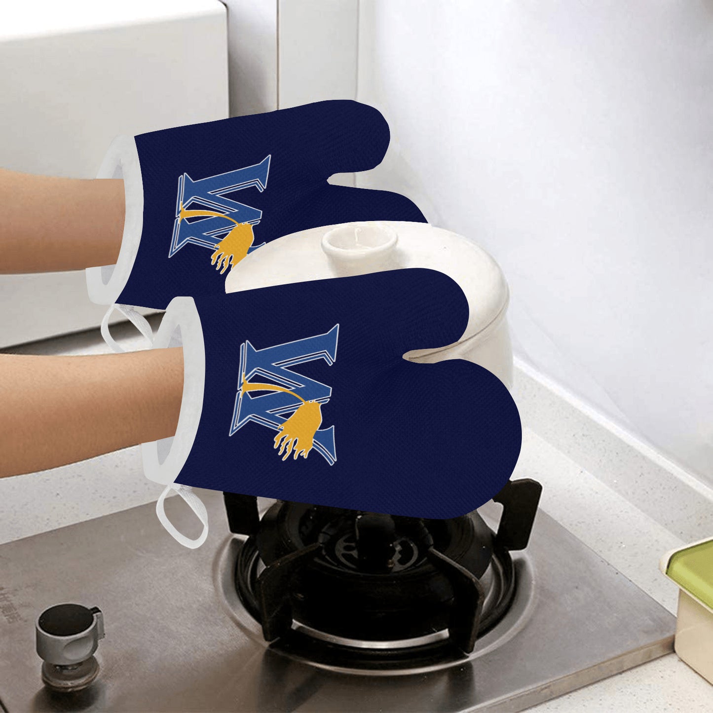 Oven Mitts (Two Pieces)